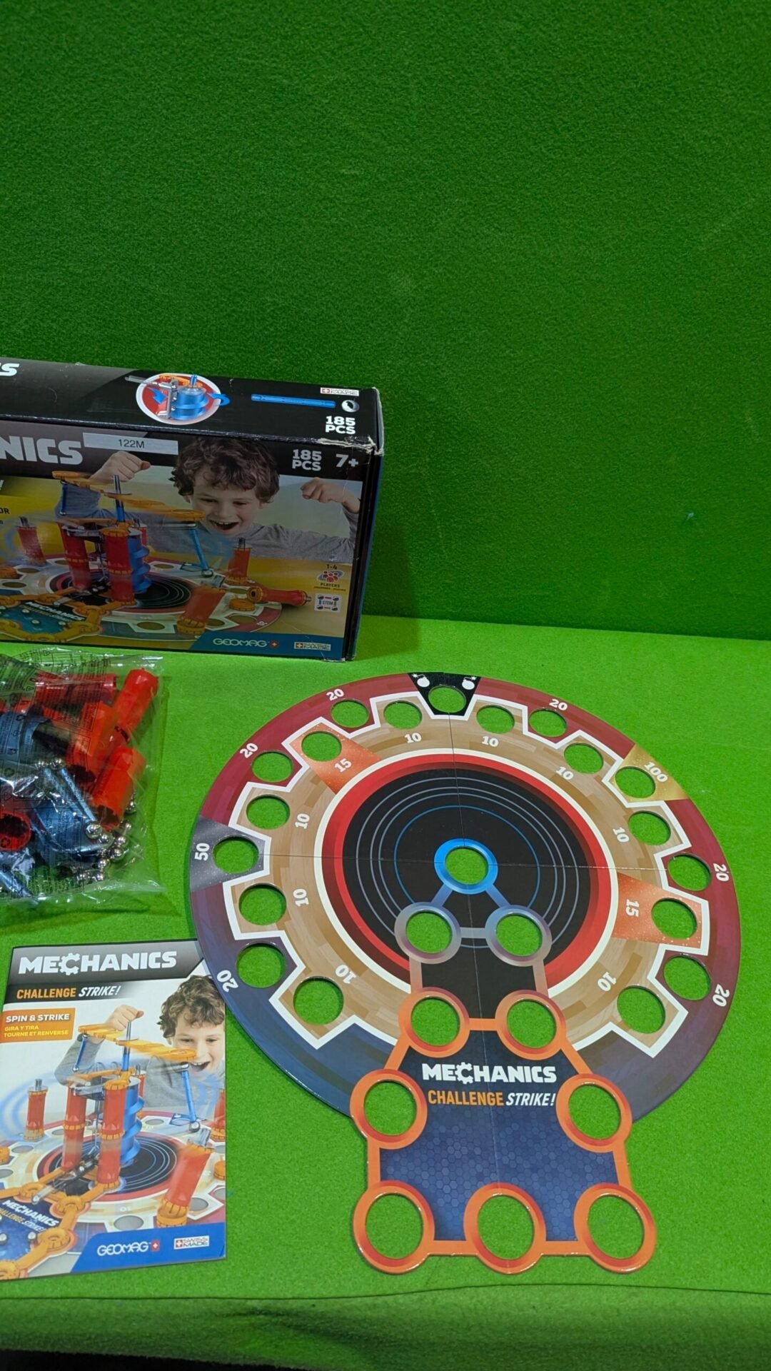 Foto 6 de Geomag – Mechanics Challenge Strike -185 Piezas