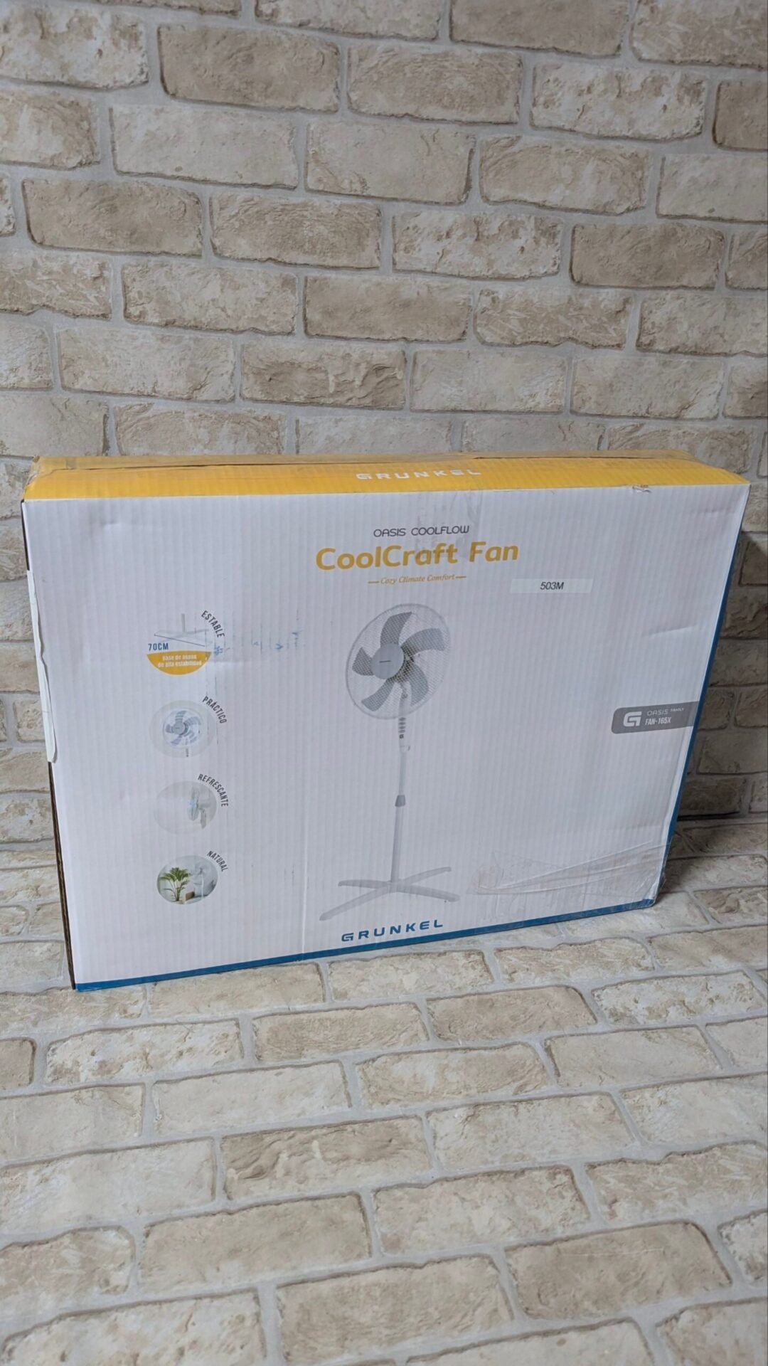 Foto 9 de Grunkel Ventilador de Pie FAN-165 de 50W – Como nuevo