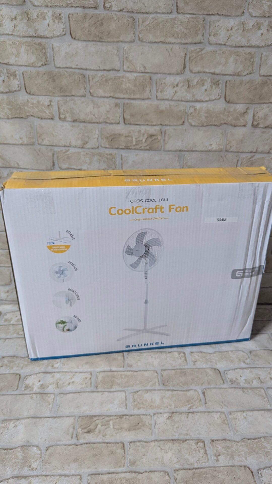 Foto 9 de Grunkel Ventilador de Pie FAN-165 de 50W – Como nuevo – Ref. 504M