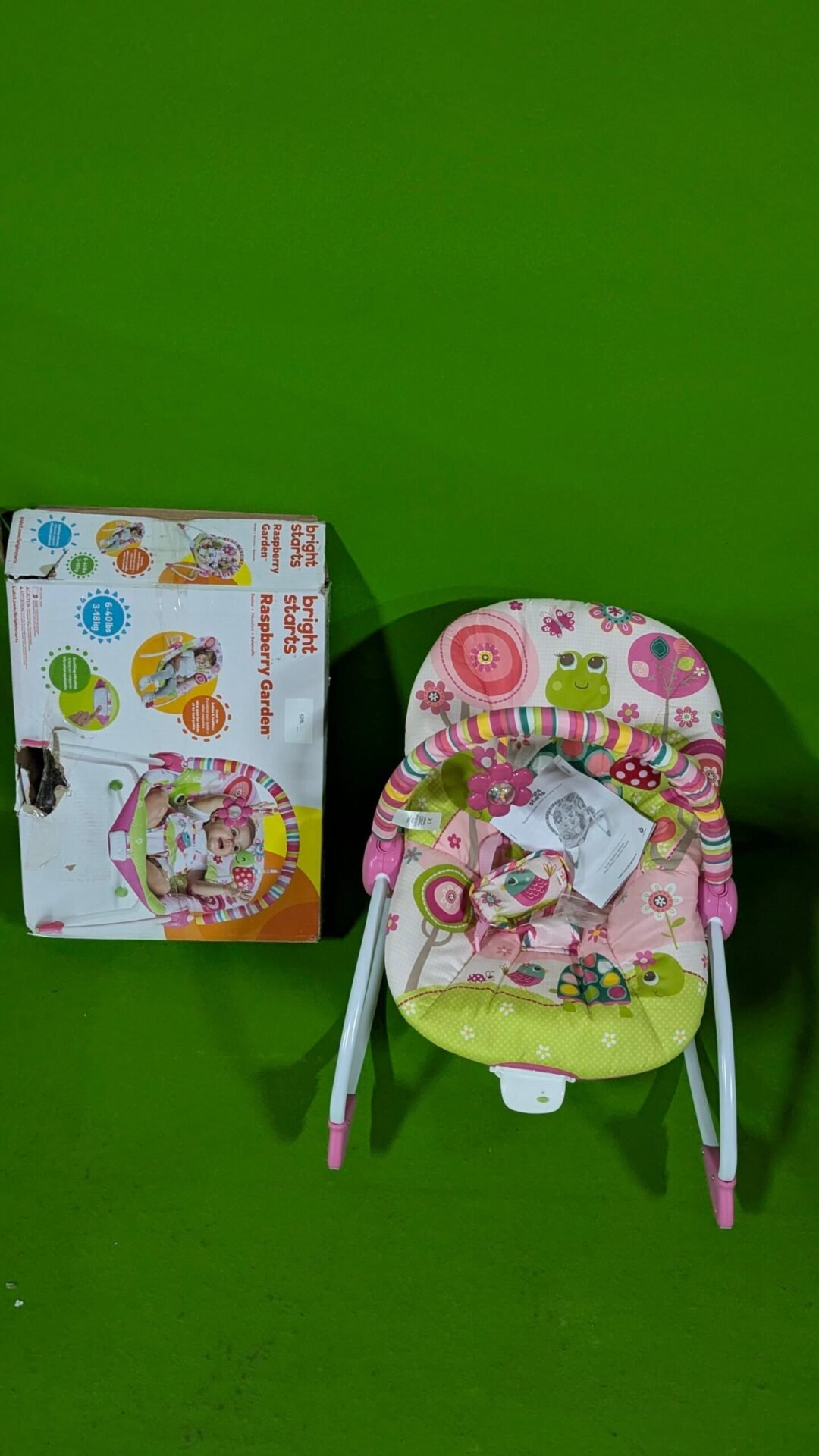 Foto 2 de Hamaquita de bebé Rocker Rasberry hasta 18kg
