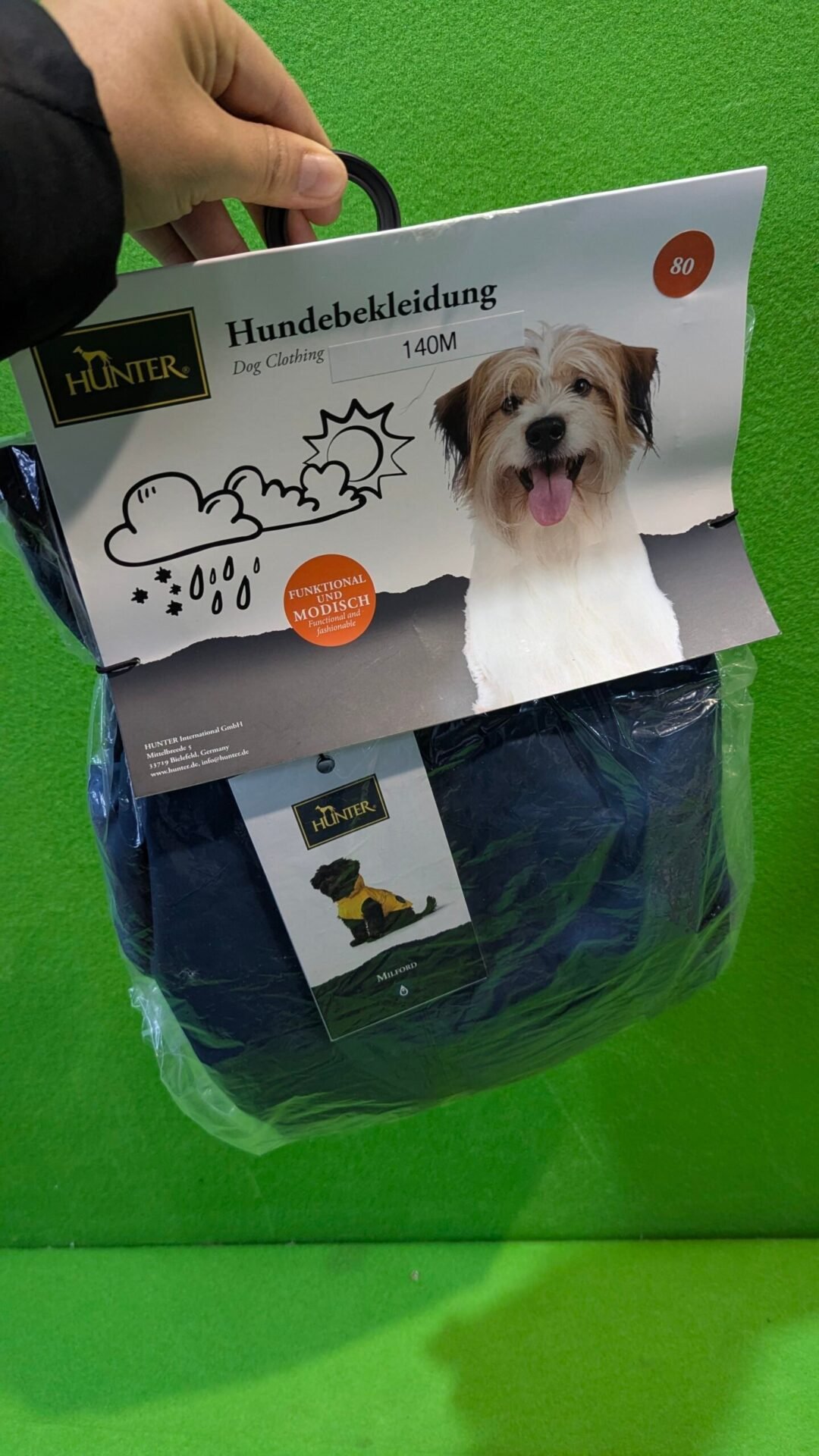 Foto 6 de HUNTER Chubasquero Milford para Perro 80 con Defecto