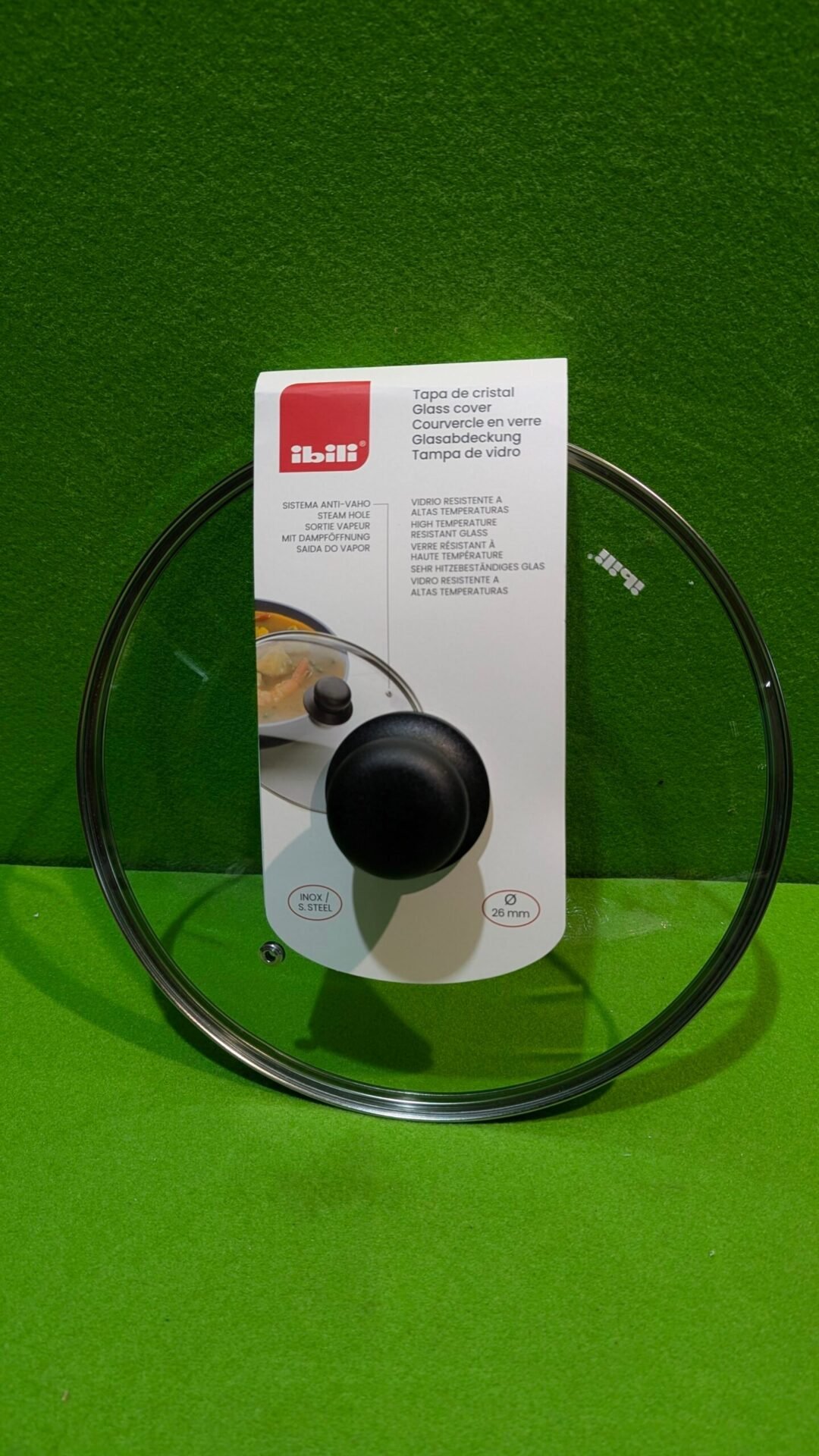 Foto 2 de Ibili 970726 – Tapa Cristal 26 Cms