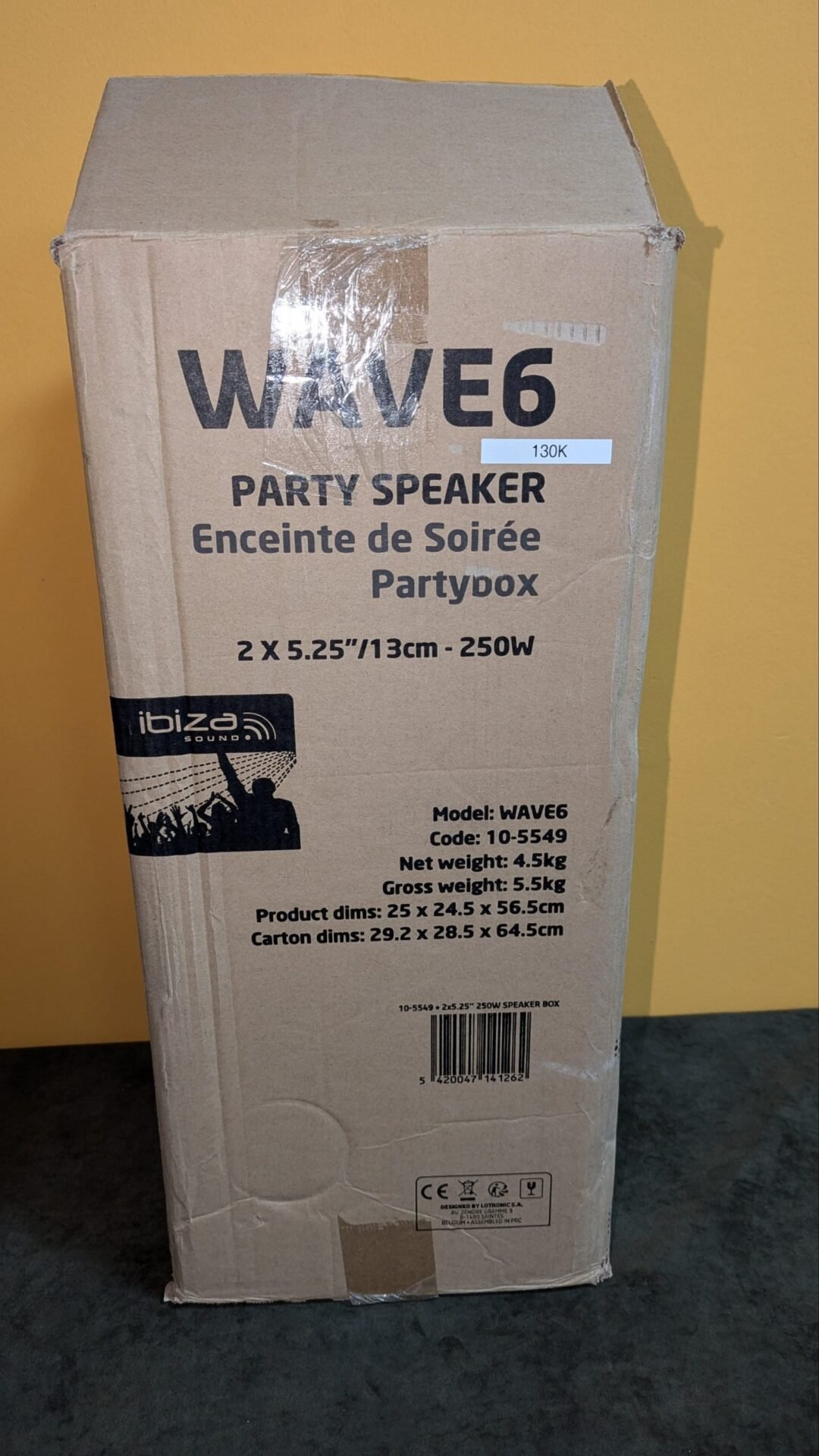 Foto 10 de Ibiza – WAVE6 – Altavoz a pilas de 250W/2×5.25″