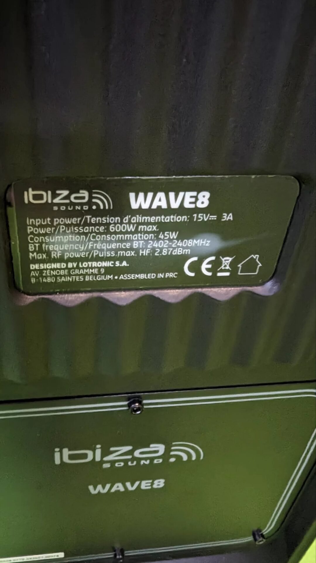 Foto 5 de Ibiza WAVE8 Sistema de Altavoces de 600W