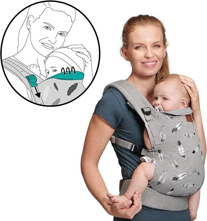 Kinderkraft Mochila Portabebé MILO, Canguro en Lalín, Pontevedra