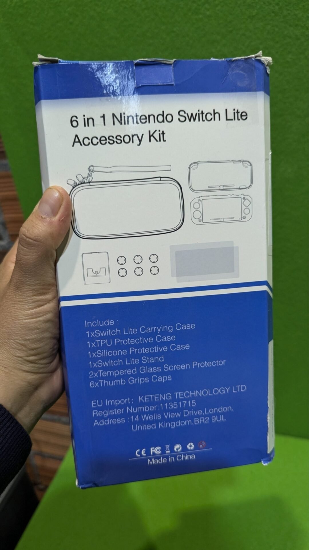 Foto 8 de Kit 6 en 1 de Accesorios para NS Switch Lite