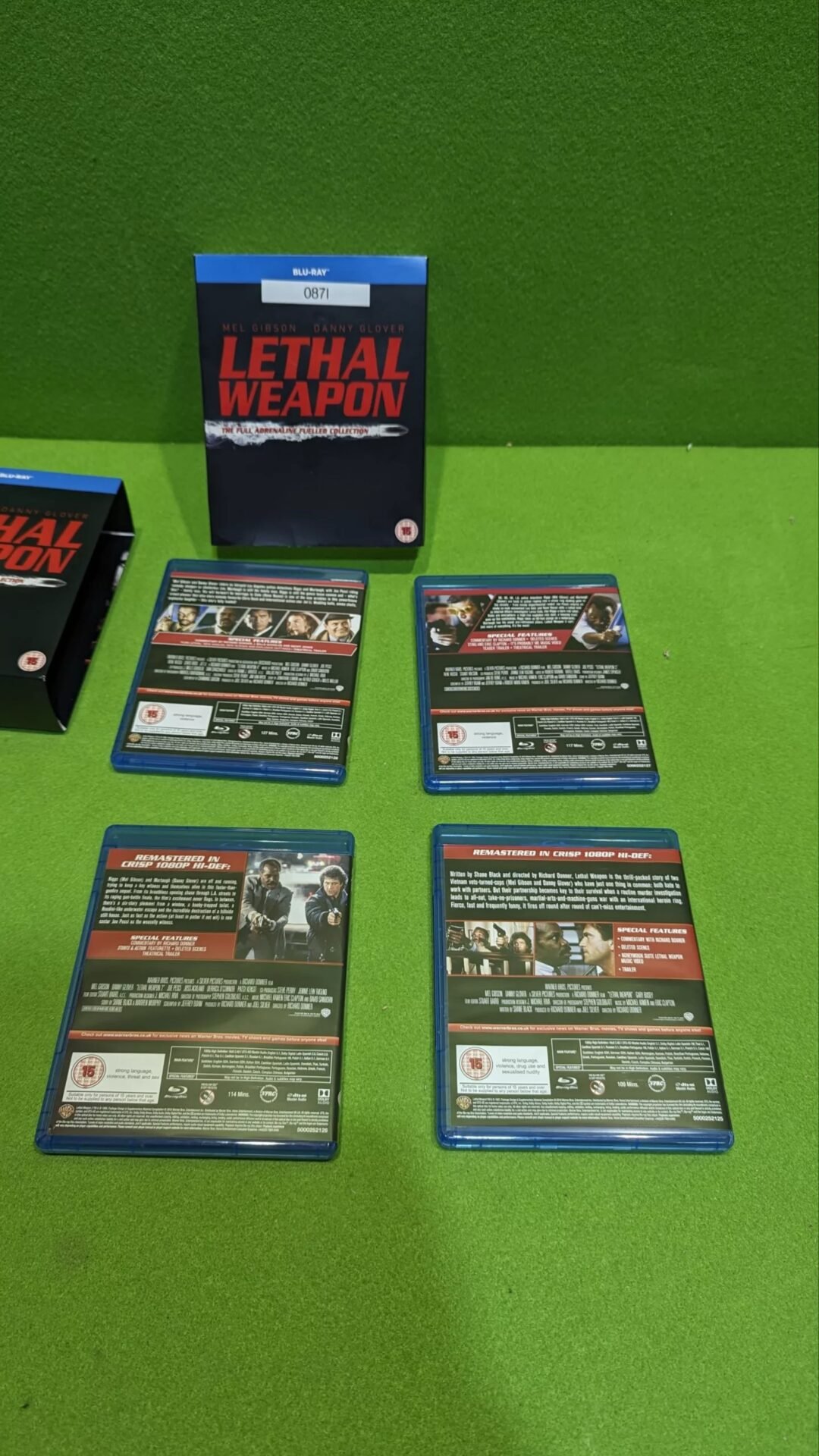 Foto 3 de Lethal Weapon 1-4 [Blu-ray] Arma Letal Coleccion
