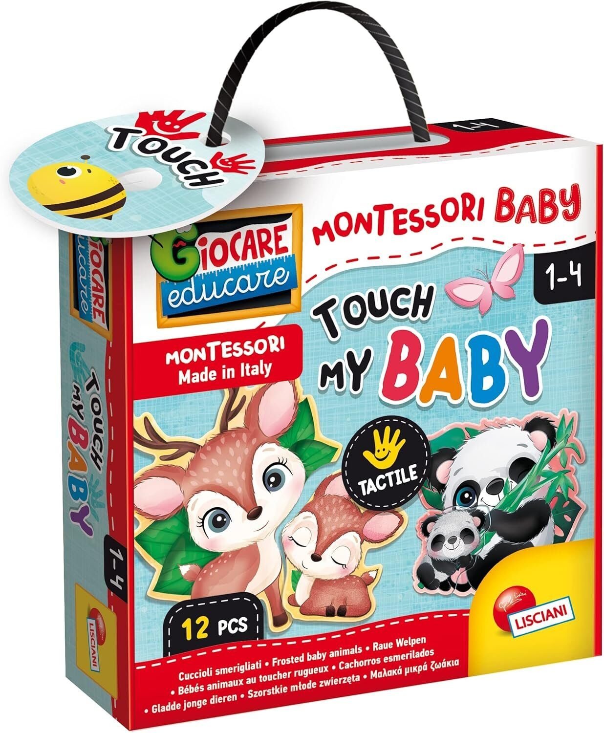 Lisciani – MONTESSORI BABY Touch My Baby – Para Niños de 1 a 4 años en Lalín, Pontevedra