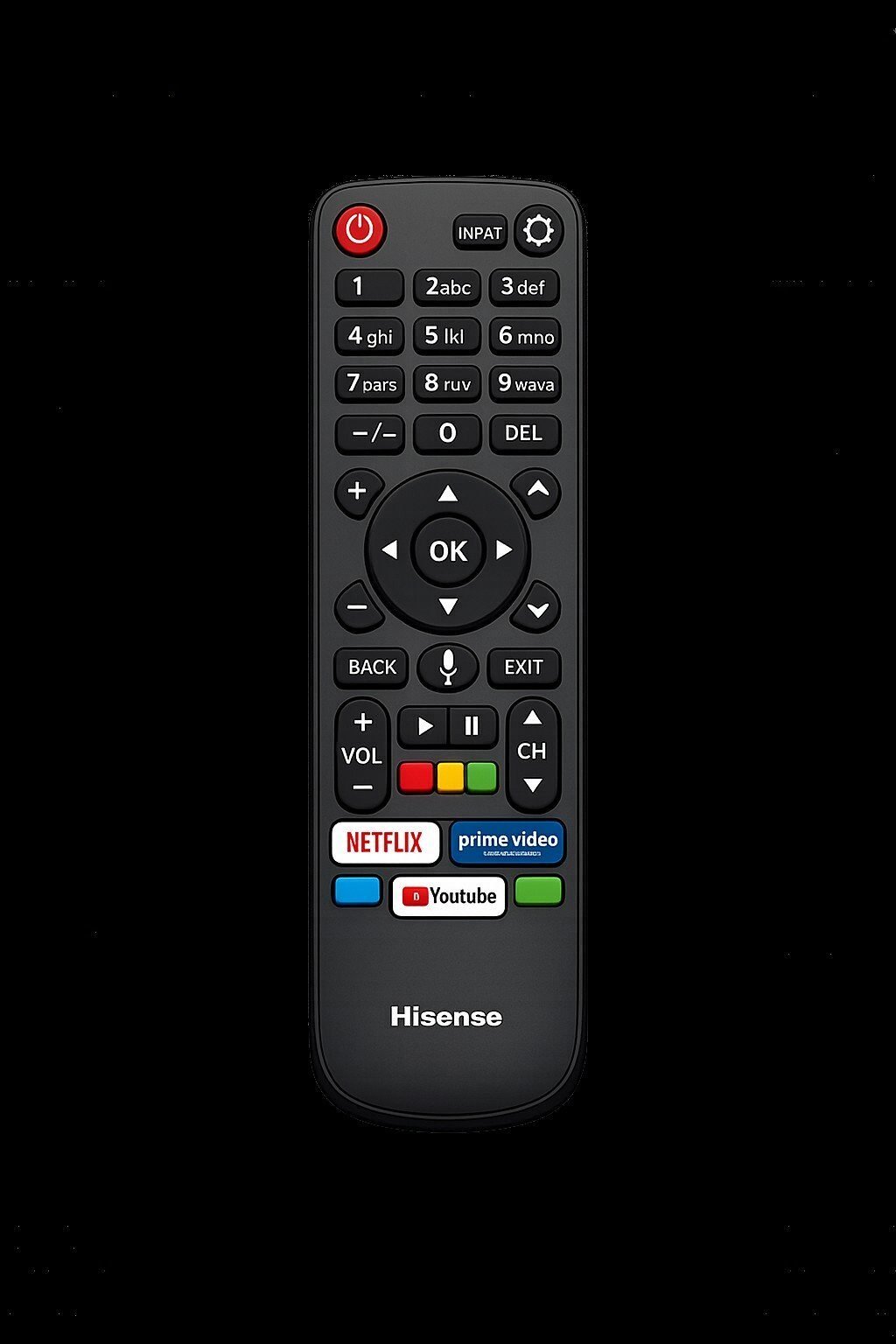 Mando a distancia original Hisense EN2AI30H para Smart TV con Netflix, Prime Vid en Lalín, Pontevedra
