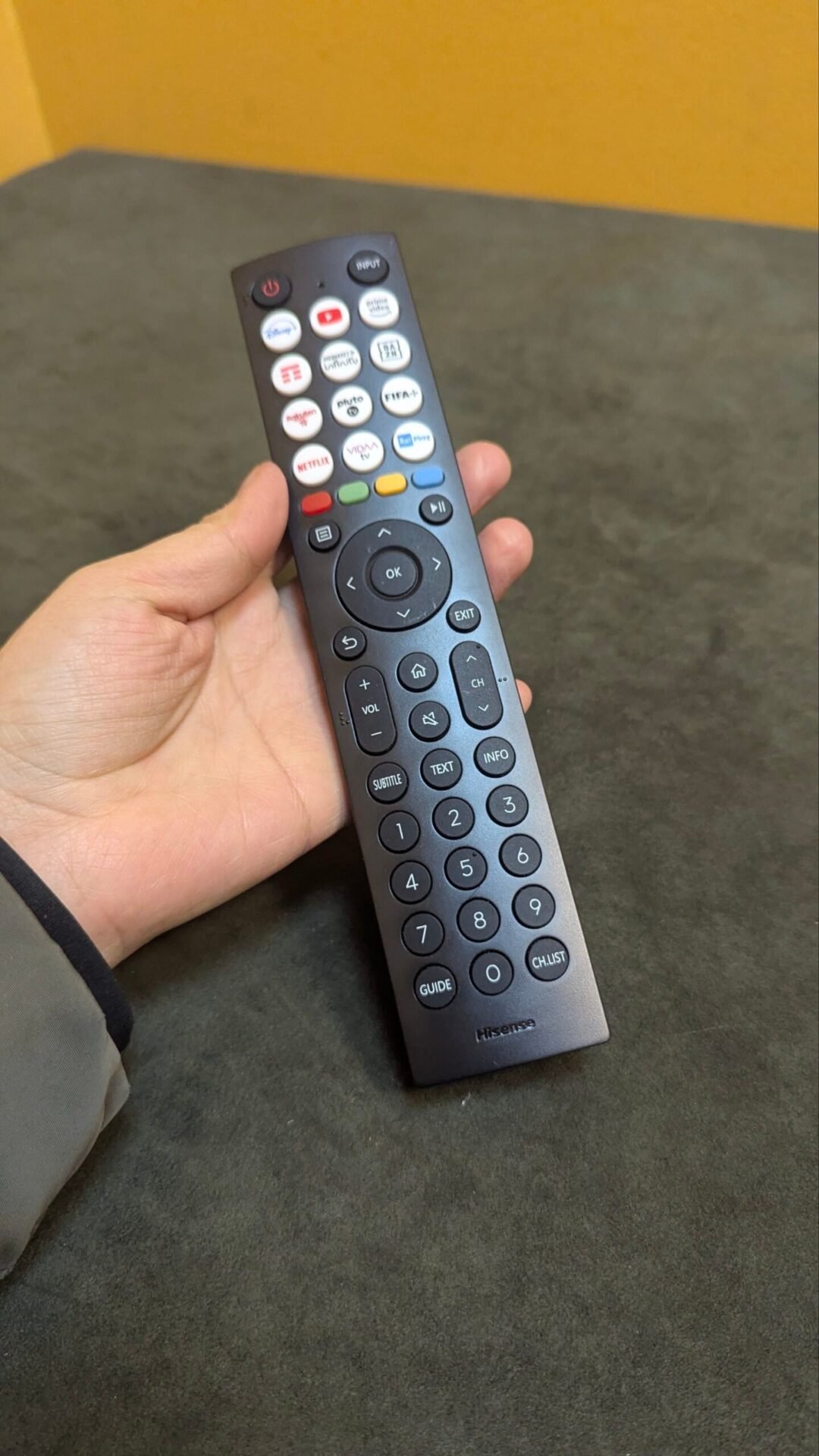 Foto 2 de Mando a distancia original Hisense EN2Q36H para Smart TV VIDAA