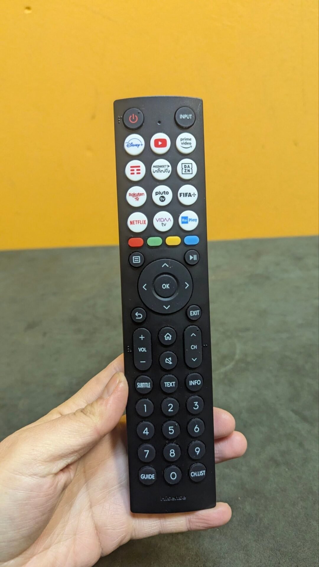 Foto 3 de Mando a distancia original Hisense EN2Q36H para Smart TV VIDAA