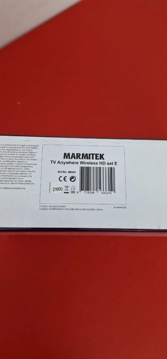 Foto 10 de Marmitek Wireless HDMI Extender TV Anywhere Wireless HD – 1080p Full HD