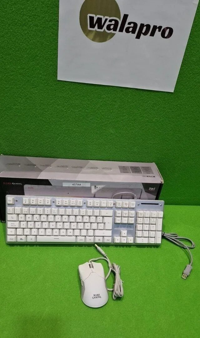 Foto 4 de Mars Gaming MCPXWES, Combo Teclado