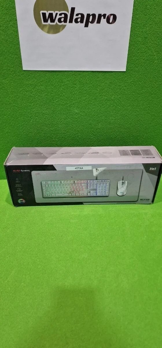 Foto 9 de Mars Gaming MCPXWES, Combo Teclado
