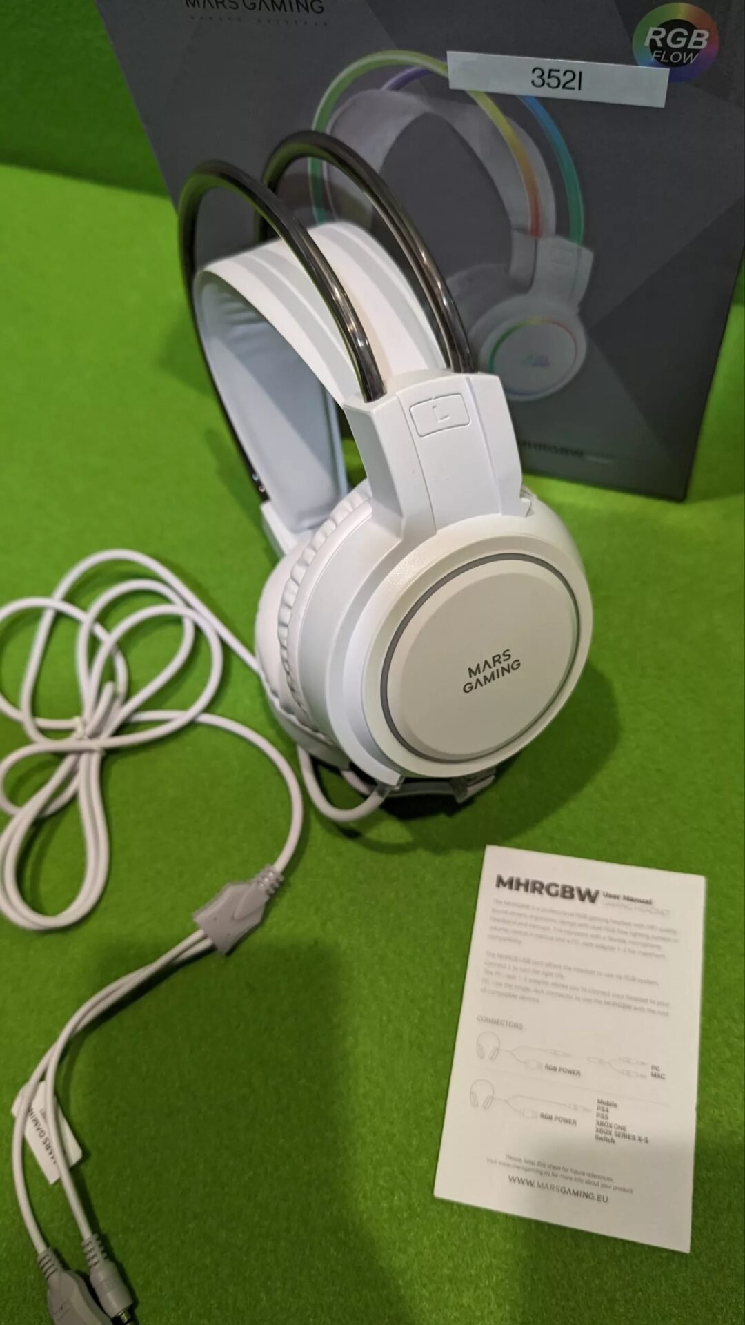 Foto 4 de Mars Gaming MHRGB Blanco, Auriculares