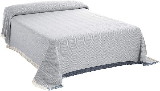 Foto 2 de Martina Home Foulard Multiusos Espiga 180X260 Cm Crudo/Gris