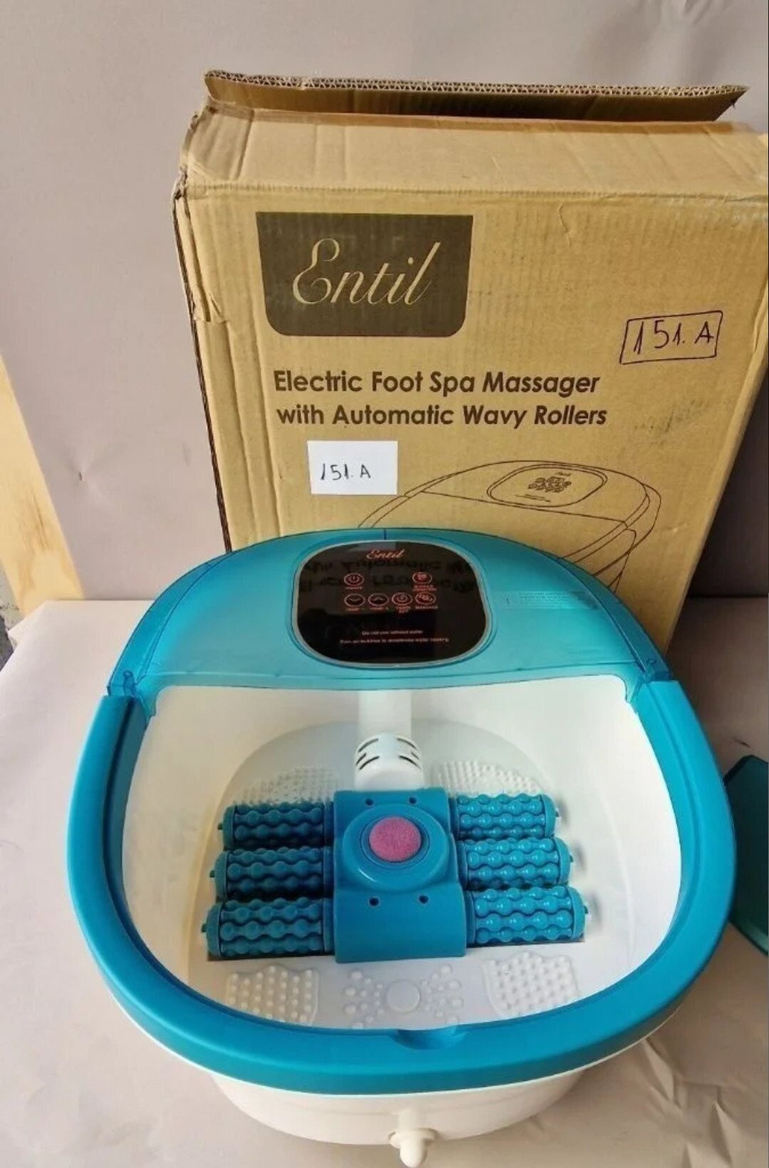 Foto 3 de Masajeador de pies con 6 rodillos de masaje automáticos