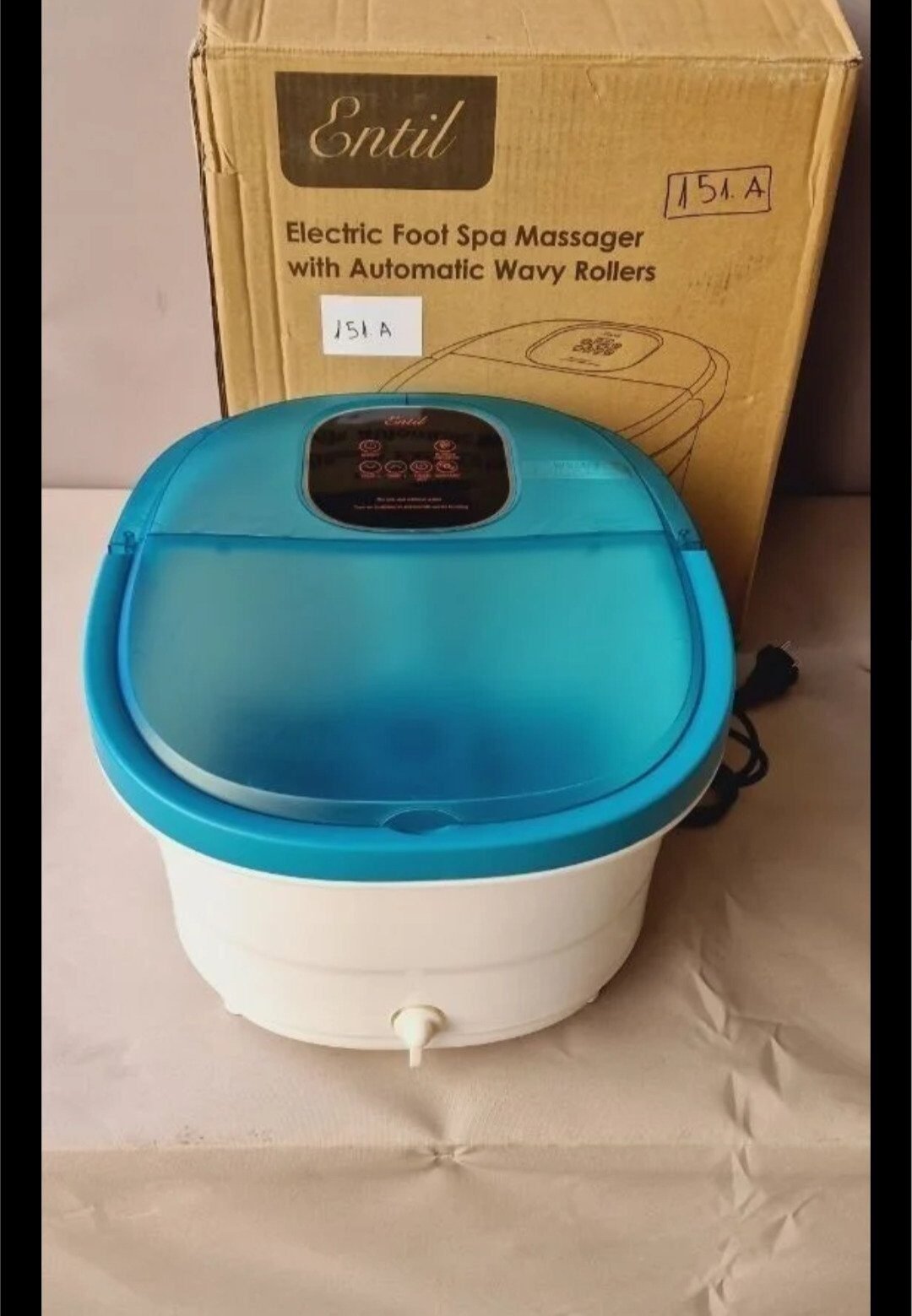 Foto 4 de Masajeador de pies con 6 rodillos de masaje automáticos
