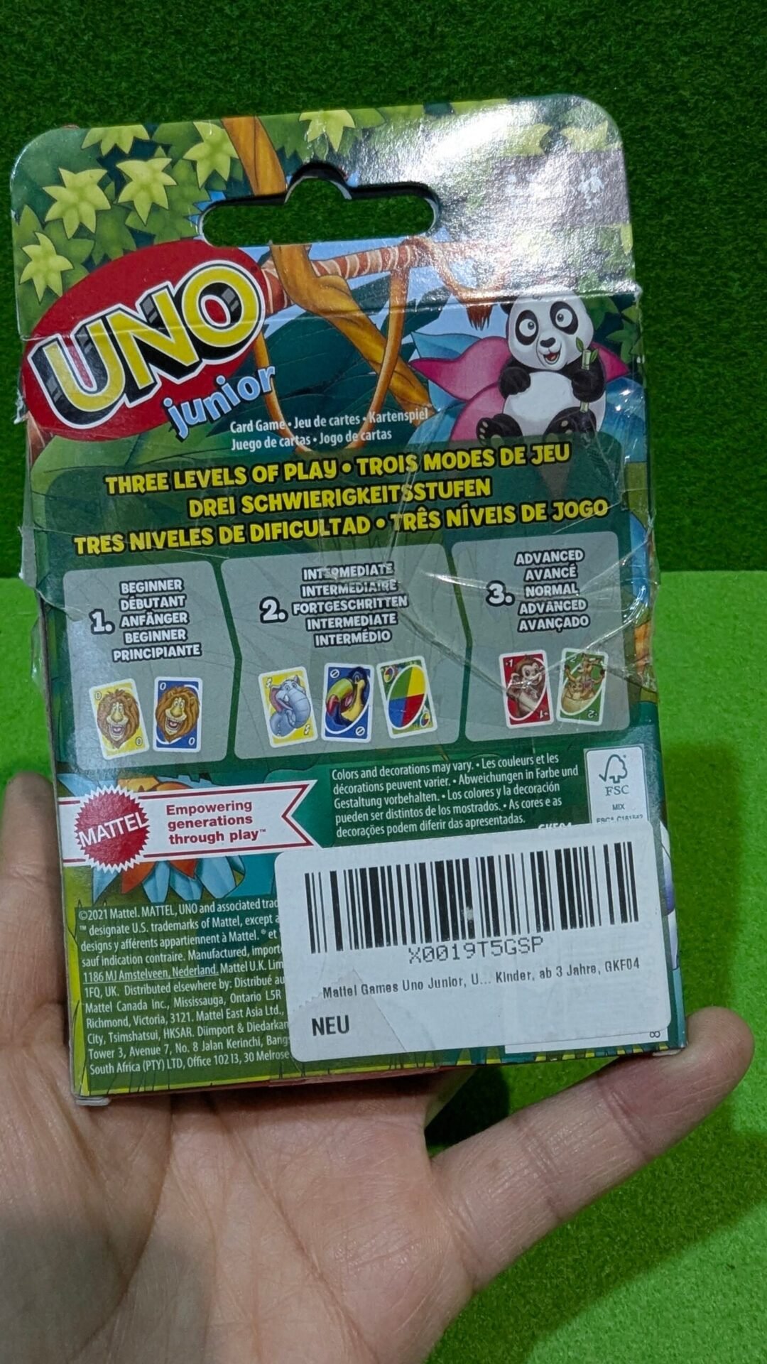 Foto 5 de Mattel Games, Juego de Cartas UNO Junior