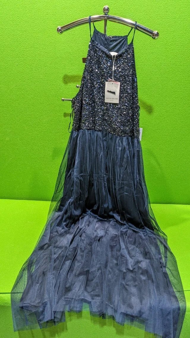 Foto 5 de Maya Deluxe Vestido Largo de Dama de Honor para Mujer