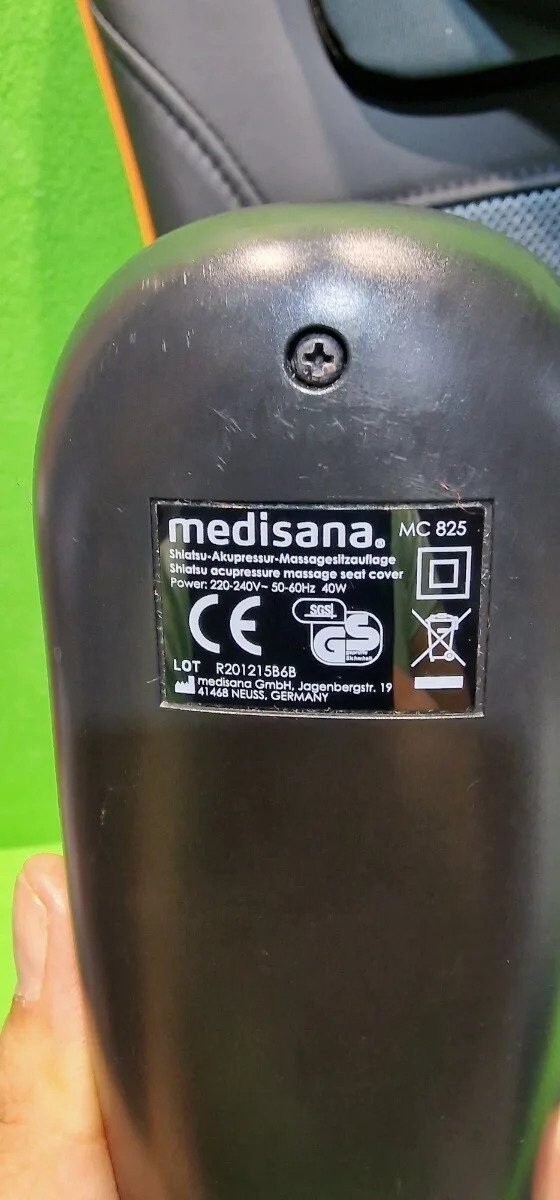 Foto 4 de Medisana MC 825 Almohadilla de masaje Shiatsu