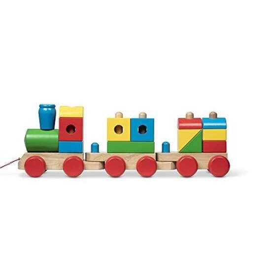 Melissa & Doug Jumbo Stacking Train Classic Construcción y vehículos en Lalín, Pontevedra