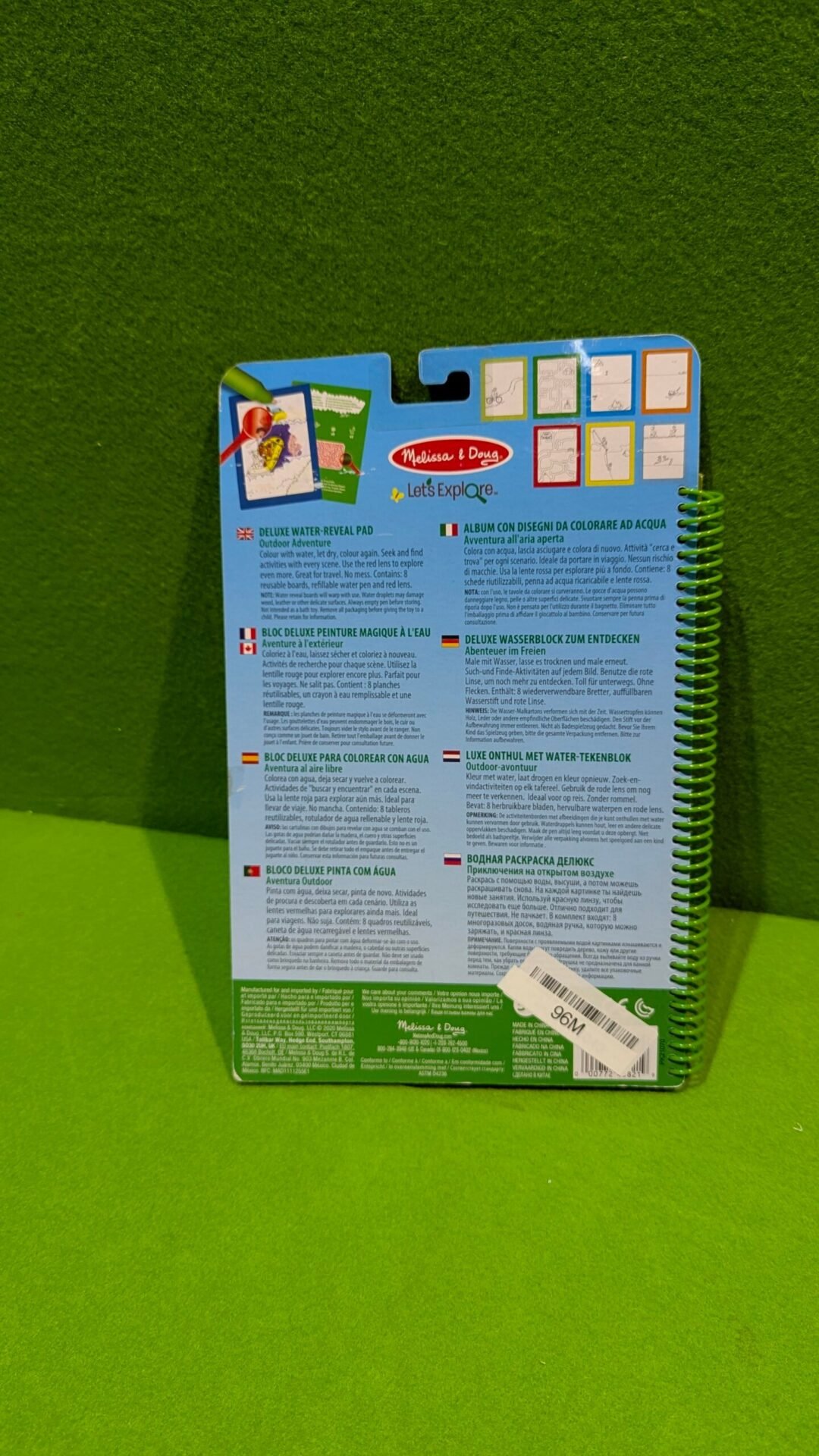 Foto 9 de Melissa & Doug Lets Explore Water Wow tablas para colorear