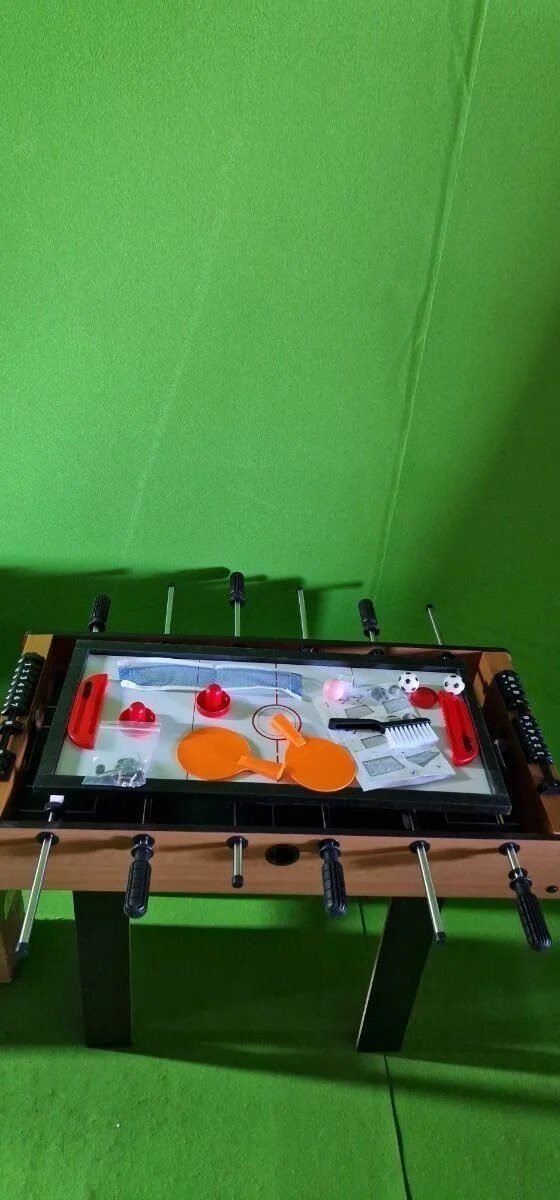 Foto 6 de Mesa 4 juegos en 1: Billar, ping-pong, hockey y futbolín