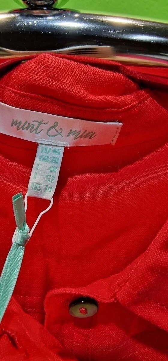 Foto 4 de Mint & Mia Vestido ligero de lino en forma de A Talla 46
