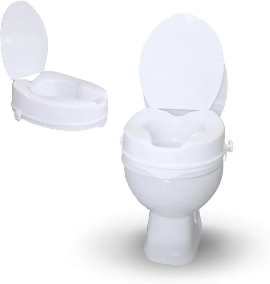 Mobiclinic®, Elevador WC para adulto, Con tapa, 10 cm en Lalín, Pontevedra