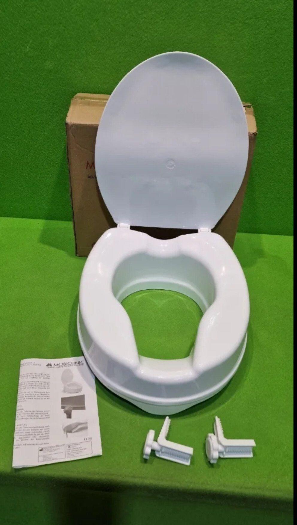 Foto 4 de Mobiclinic®, Elevador WC para adulto, Con tapa, 10 cm