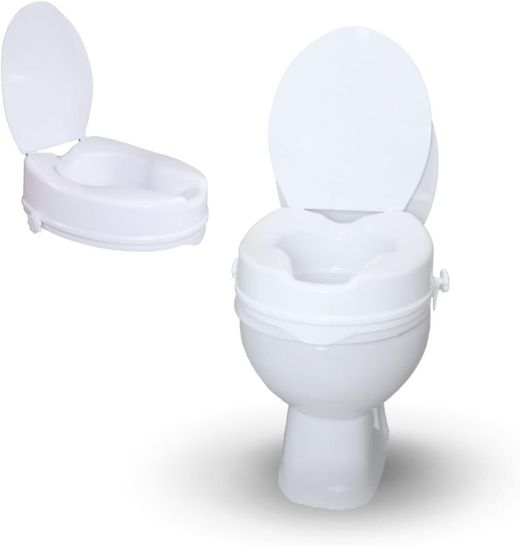 Mobiclinic Elevador WC para adulto Con tapa en Lalín, Pontevedra