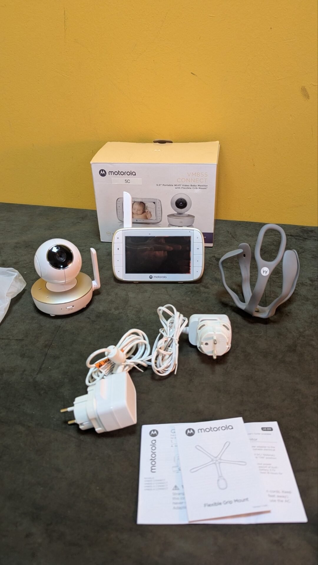 Foto 2 de Motorola Nursery VM855 – Vigilabebés con conexión Wi-Fi