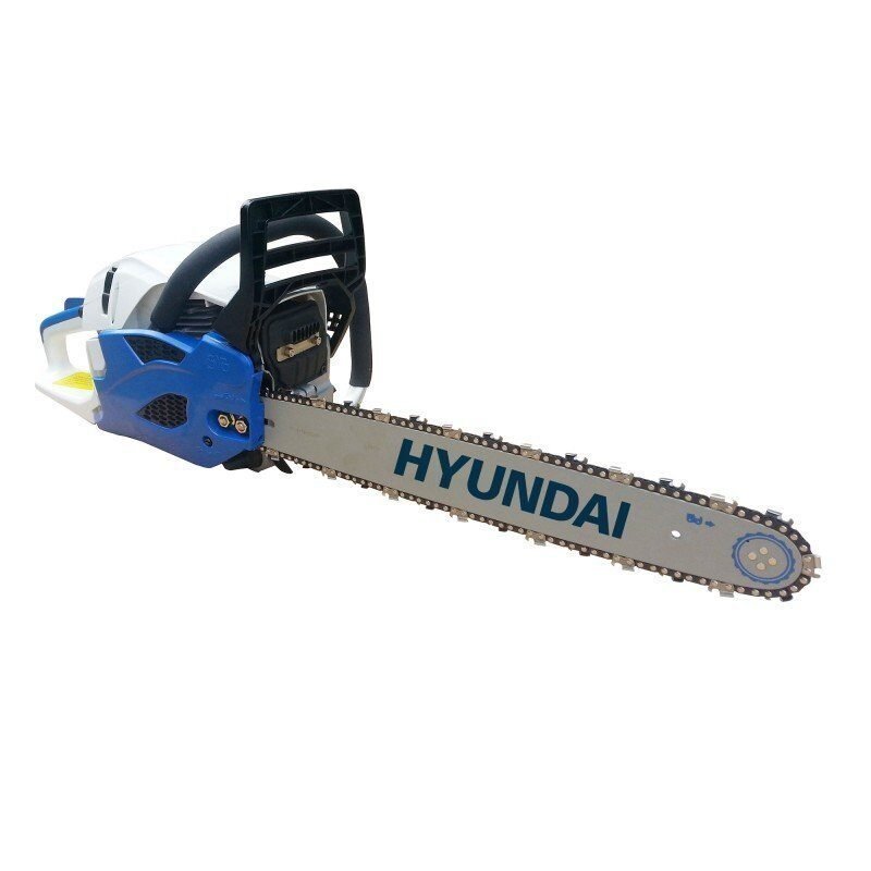 Foto 2 de Motosierra Gasolina Hyundai HYC4618 PRO – 46cc 2.4HP – Espada 18″ – Carburador W