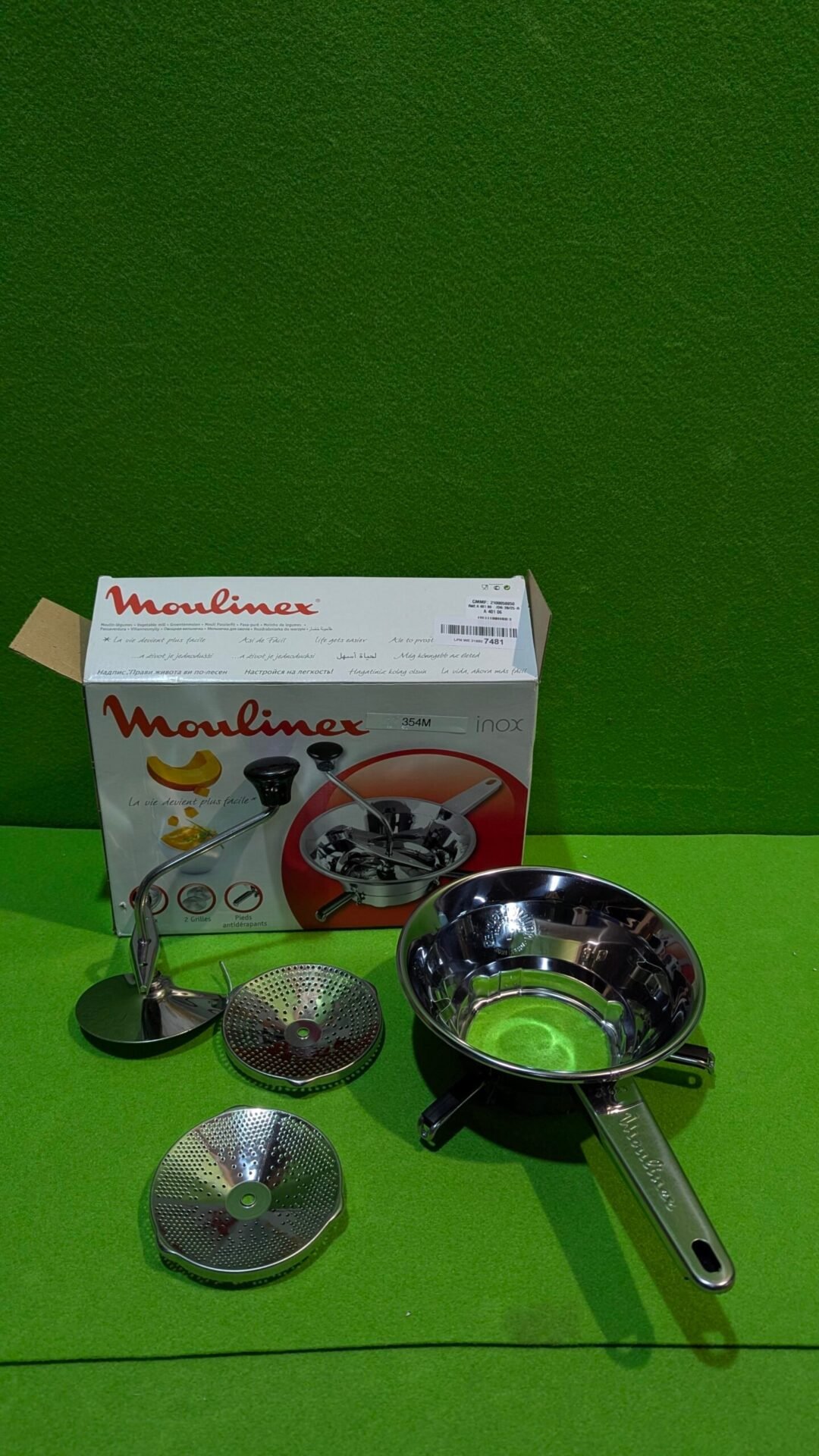Foto 2 de Moulinex Classic – Molinillo de verduras manual