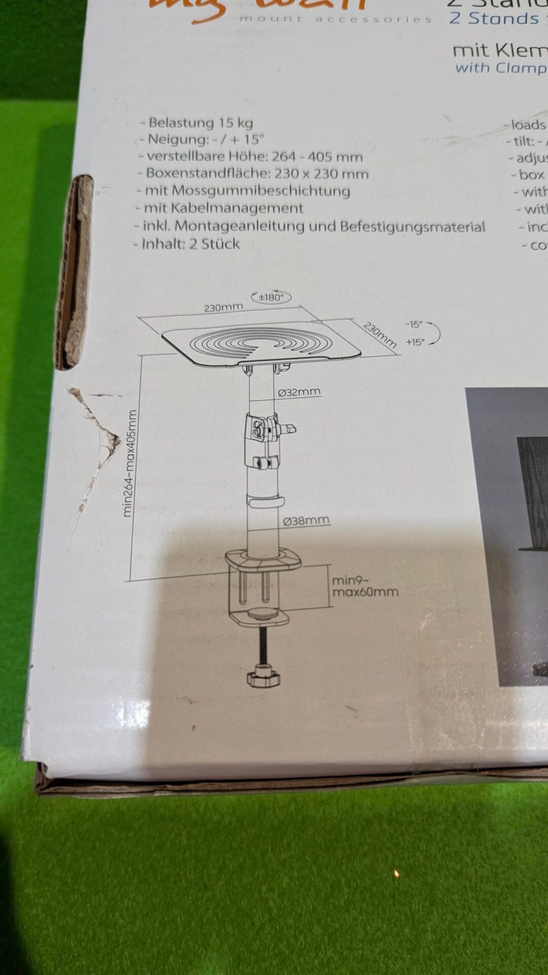 Foto 6 de My Wall HS30L – Soporte para Altavoces