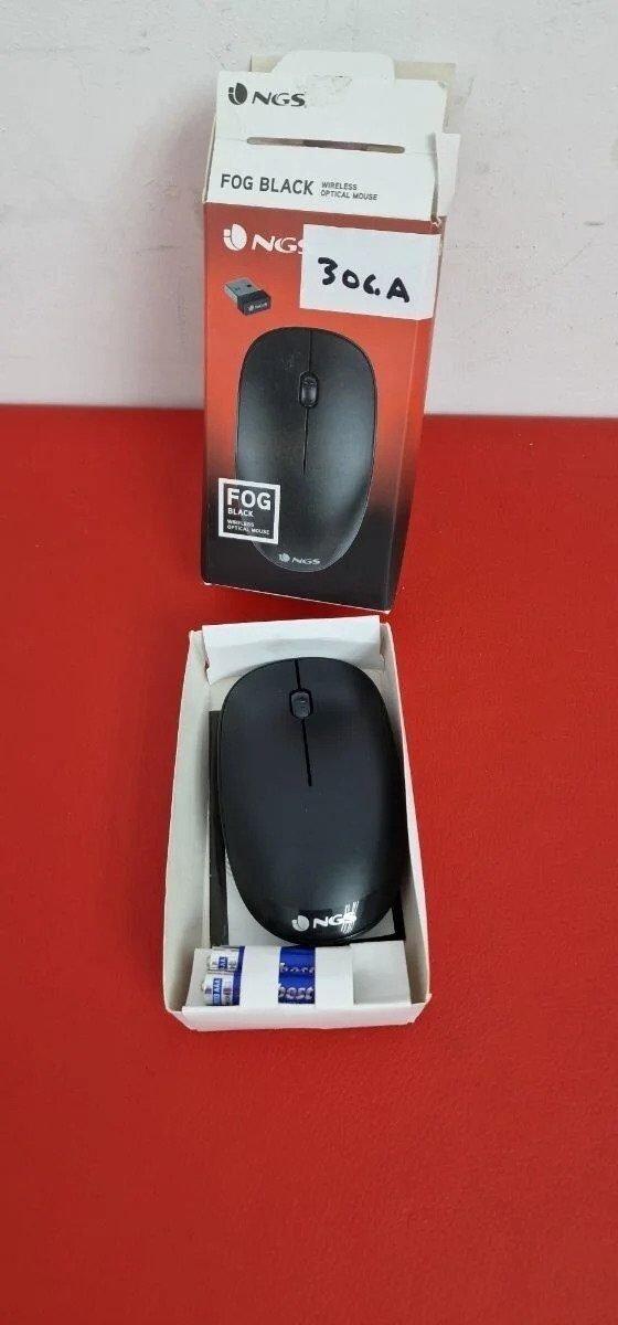NGS Fog Black – Ratón Óptico Inalámbrico en Lalín, Pontevedra