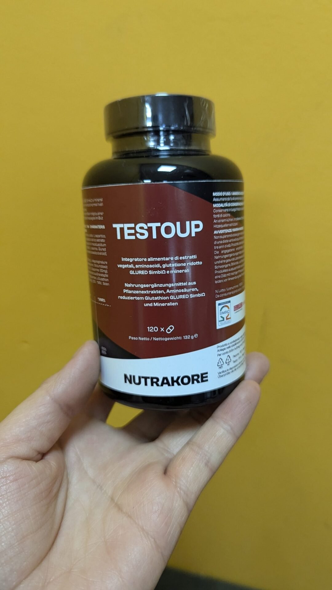 Nutrakore TestoUp Potenciador Energizante de Testosterona para Hombres en Lalín, Pontevedra