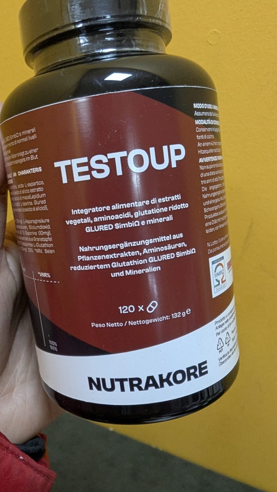 Foto 3 de Nutrakore TestoUp Potenciador Energizante de Testosterona para Hombres