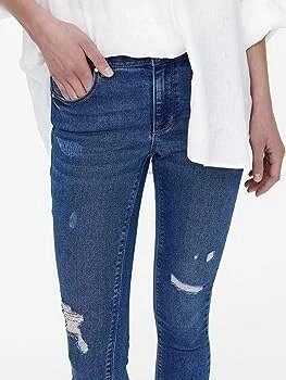 Foto 4 de Only Onldaisy Reg Push Up SK ANK Dnm Jeans para Mujer