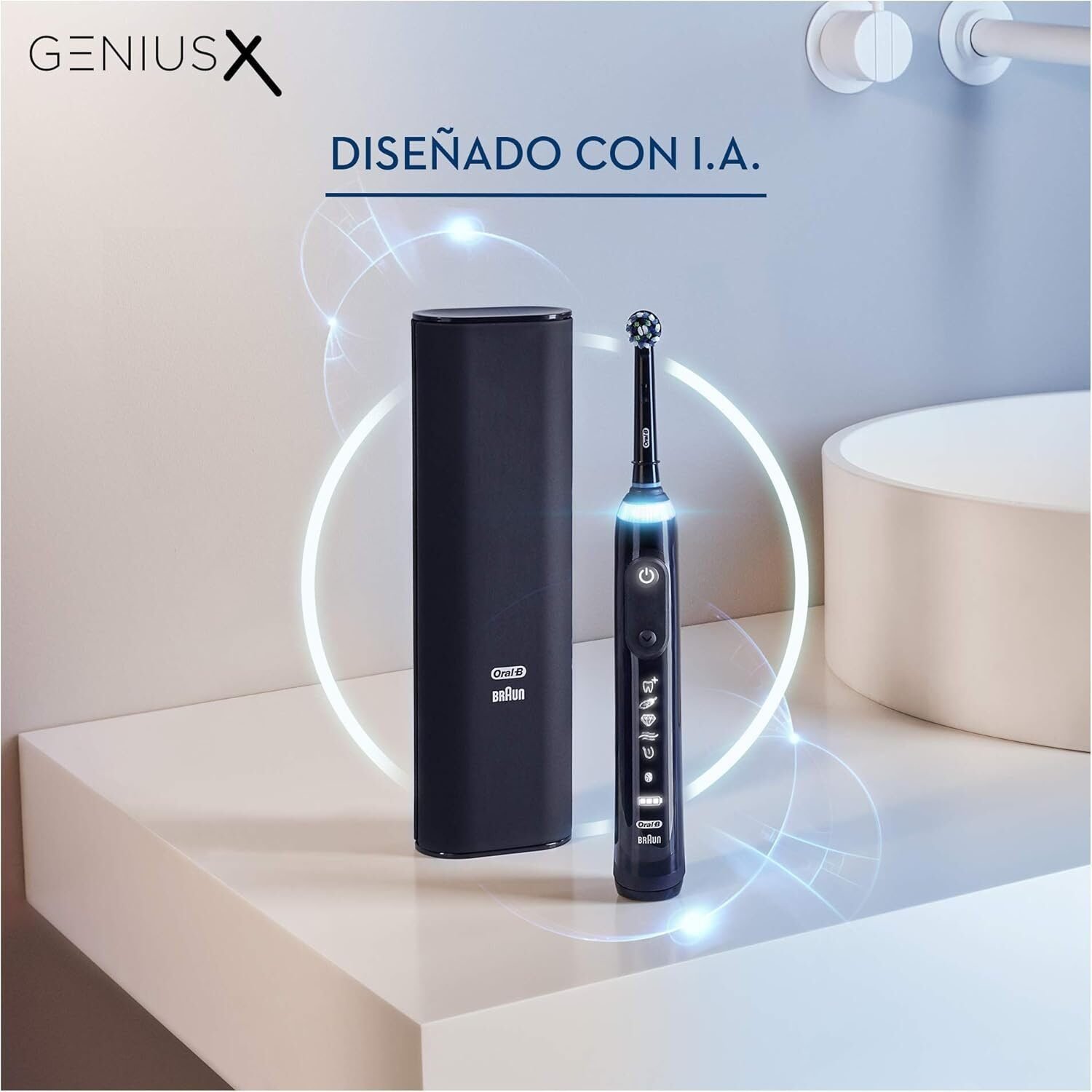 Oral-B Genius X Cepillo de Dientes Eléctrico con Mango Recargable en Lalín, Pontevedra