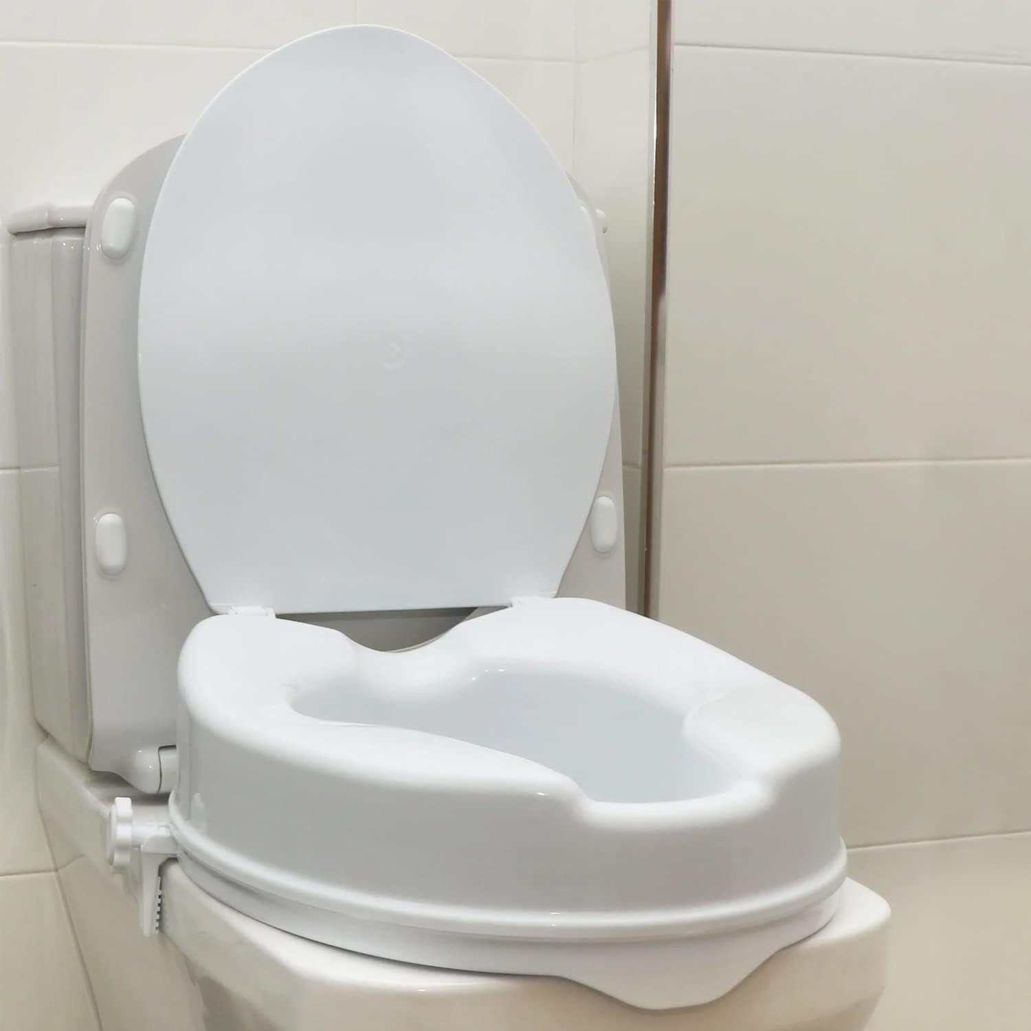 OrtoPrime Elevador WC Adulto Con Tapa – Altura 10 cm en Lalín, Pontevedra