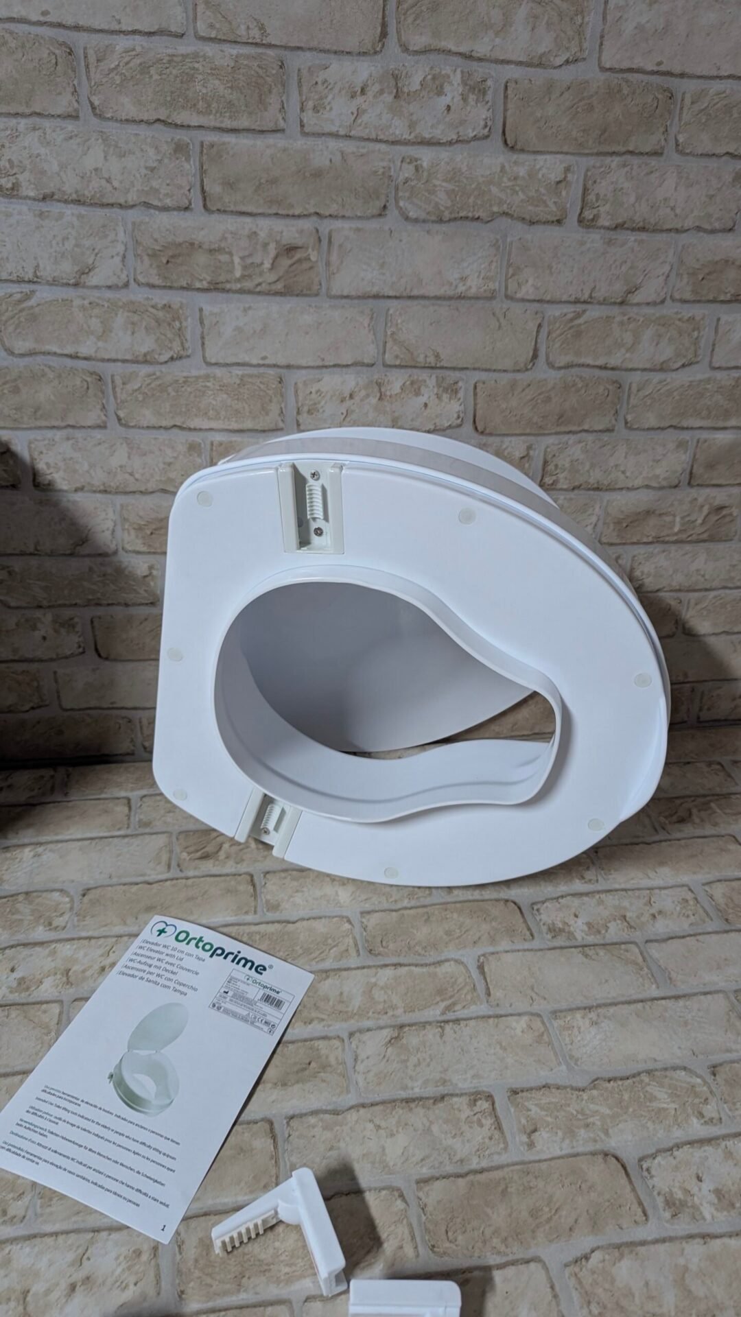 Foto 8 de OrtoPrime Elevador WC Adulto Con Tapa – Altura 10 cm