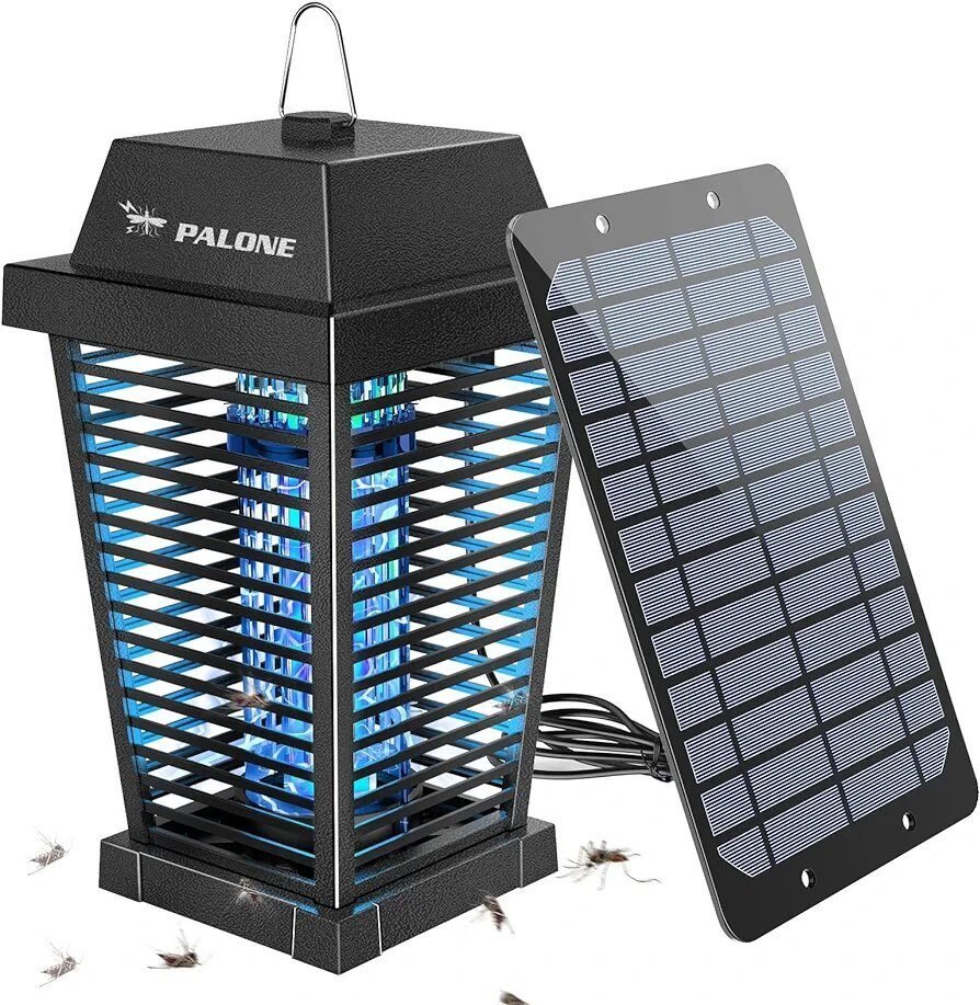 PALONE Exterminador de insectos solar de 4500 V eléctrico para exteriores en Lalín, Pontevedra