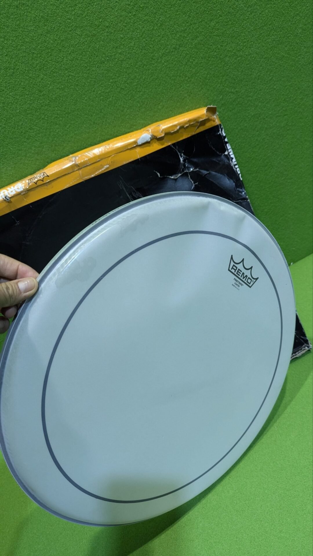 Foto 5 de Parche Tom Remo Pinstripe Blanco Rugoso 16″ PS-0116-00