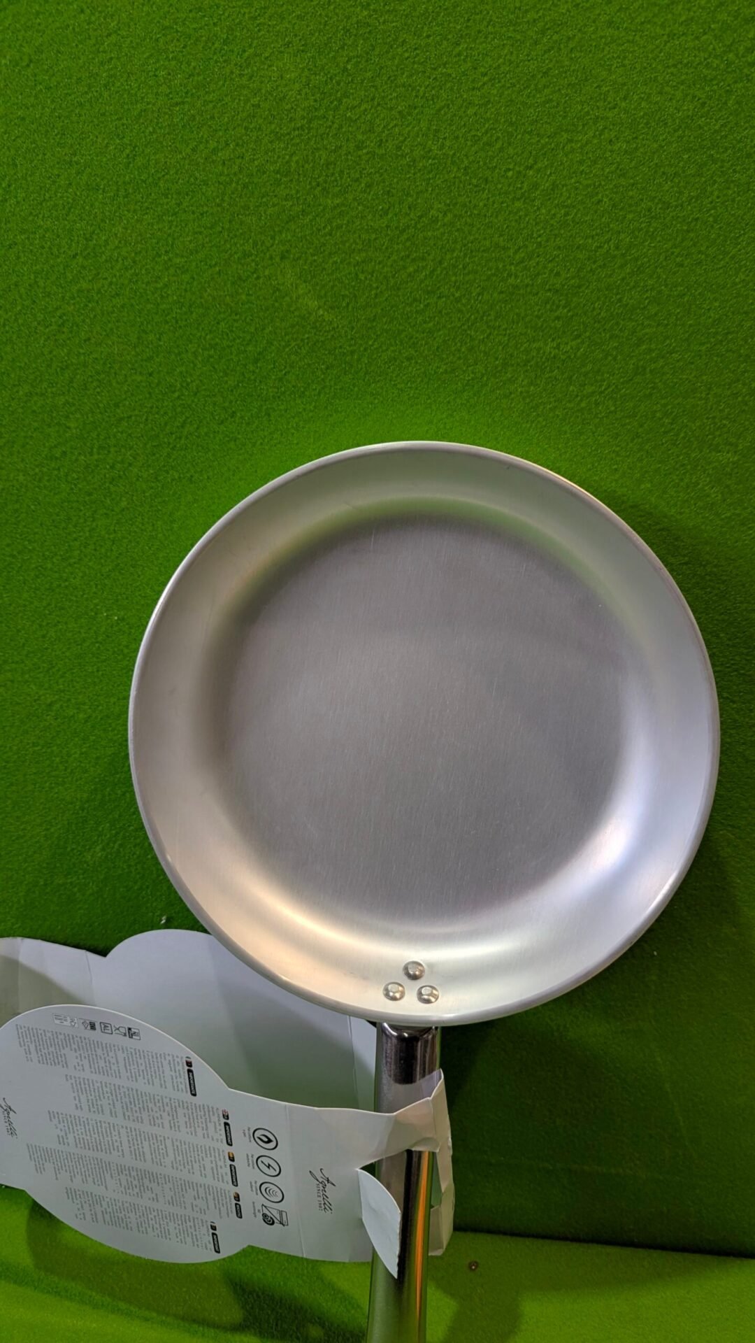 Foto 3 de Pentole Agnelli Bandeja radiante avellanada alta, aluminio 5 mm, 28 cm