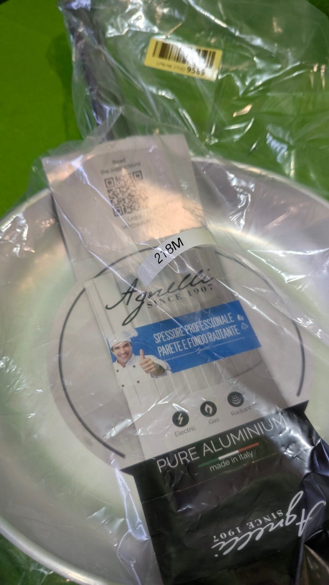 Foto 7 de Pentole Agnelli Bandeja radiante avellanada alta, aluminio 5 mm, 28 cm