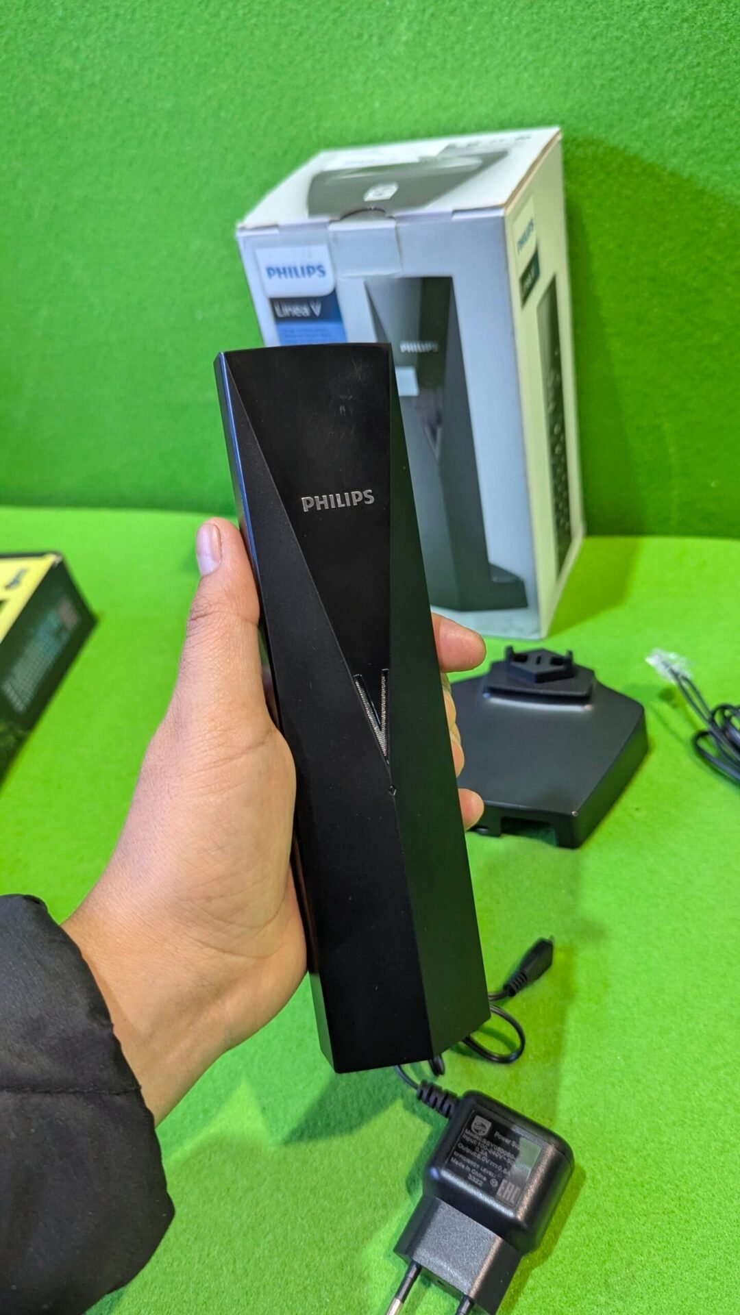 Foto 6 de Philips Linea V DECT Design M3551B/38 – Teléfono inalámbrico con contestador aut