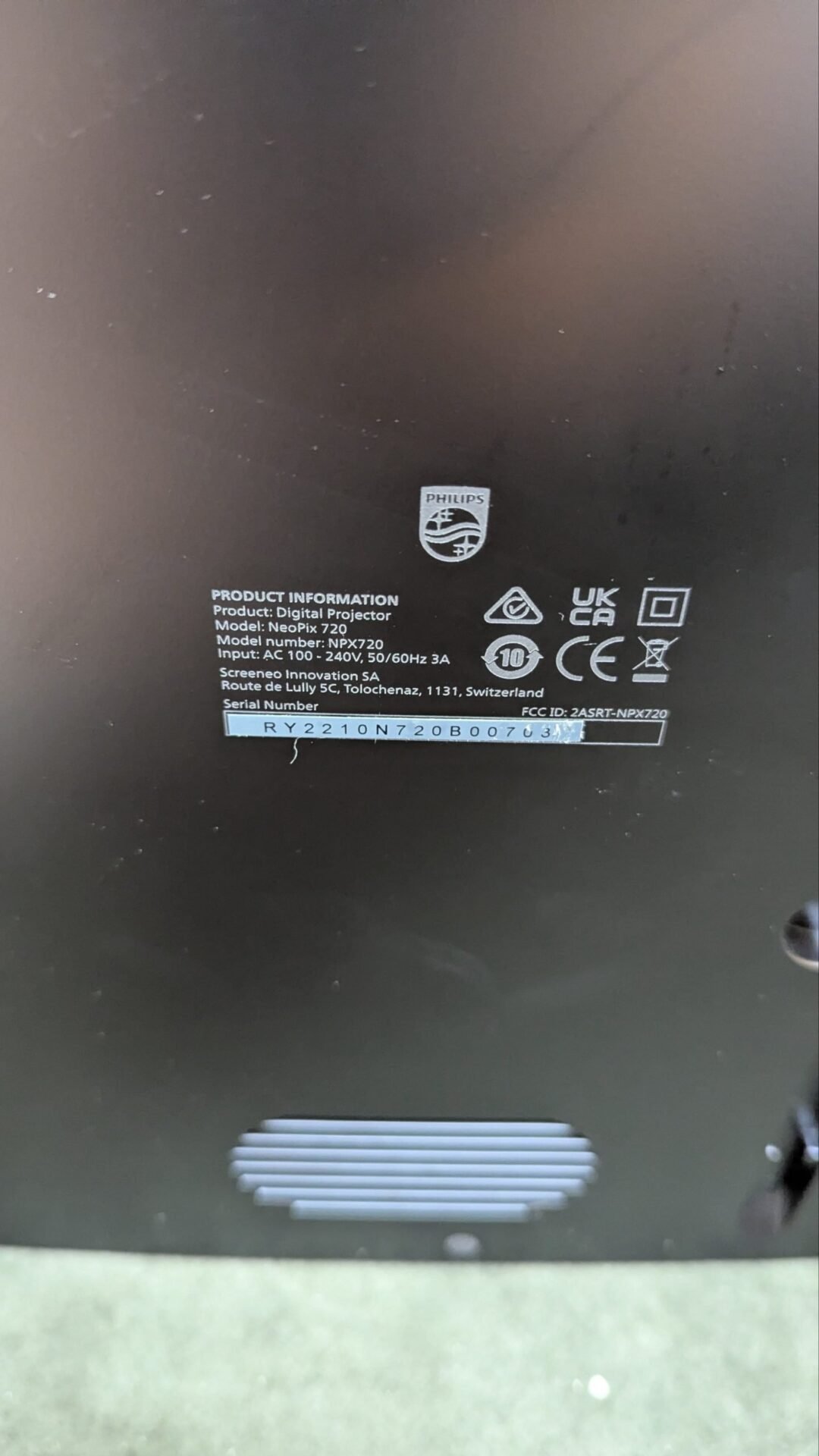 Foto 6 de Philips NeoPix 720, proyector FALTA EL MANDO