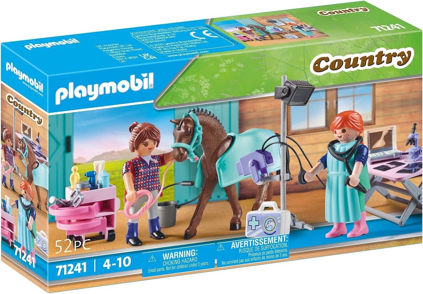 Foto 3 de PLAYMOBIL Country 71241 Veterinario de Caballos, a Partir de 4 años – Nuevo